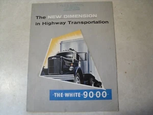White 9000 Tractor Diesel Truck Brochure (E8) - Picture 1 of 1