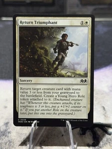 MTG Return Triumphant Wilds of Eldraine Regular Common 0026 - Picture 1 of 2
