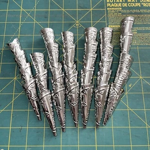 McPherson Jingle Cones, Silver, Adult, 2 3/4 Inch, Pack of 32 - Picture 1 of 4