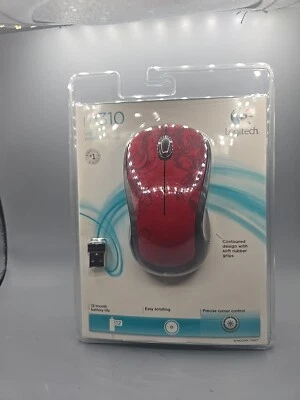 Logitech M310 Wireless Laser Mouse. New Seal, FLAME RED - vg COND - Image 1 of 2