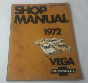 1972 Chevy Vega Shop Manual St-300-72 - Bild 1 von 4