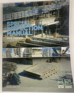 International Code Council Special Inspection Manual 2018 Edition - Picture 1 of 2