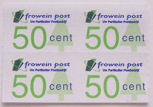 Stadspost Emmen 1998 - Frowein Post - Blok van 4 Kerstzegels, Christmas - Picture 1 of 1