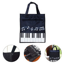  Practical Tote Bag Casual Bags Musical Note Handbags Shoulder Portable