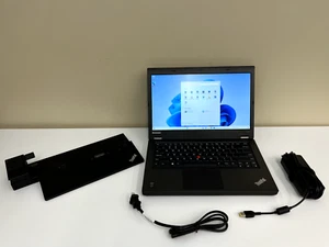 Lenovo ThinkPad T440s 14" Core i5-4300U @ 1.90GHz 8GB RAM 256GB SSD Win 11 Pro - Picture 1 of 21