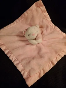 Carter's Lovey Sicherheitsdecke rosa Plüsch Kätzchen Katze - Bild 1 von 5