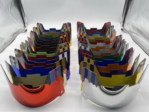 Chrome Mirror Custom Full Size Helmvisier (nur Display, NULL Sichtbarkeit) - Bild 1 von 23