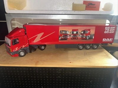 Tekno 1.50 Scale Daf 85cf 4x2 Unit With Fridge Trailer daf Mint New Boxed - Image 1 of 4