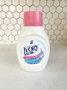 Ivory Snow flüssiges flüssiges Waschmittel für Kleidung 25 Unzen (739 ml) - Bild 1 von 3