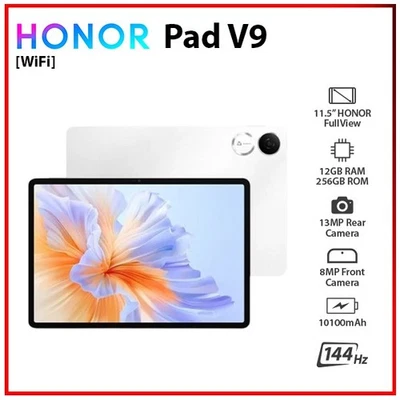 NEW HONOR Pad V9 WHITE 12GB+256GB Octa Core Bluetooth Android PC Tablet (Wi-Fi) - Bild 1 von 4
