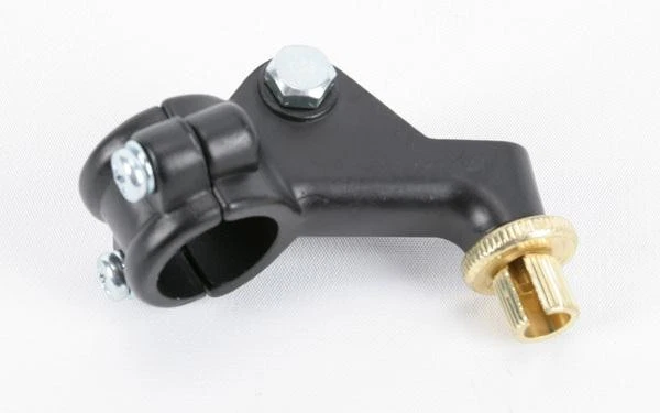 Soporte de palanca de dos piezas Parts Unlimited sin agujeros de espejo negro izquierdo 45-1072 Foto 1 de 1