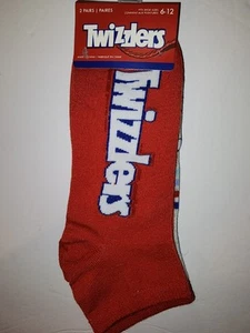 New Twizzlers 2 Pair Ankle Socks - Picture 1 of 5