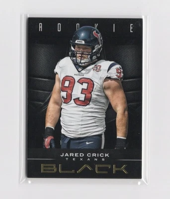 2012 Panini Black Jared Crick #/49 Rookie Card RC - Image 1 of 2