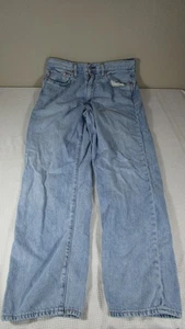 Jeans Levis Premium 568 para hombre 34x32 azul lavado claro calce suelto mezclilla recta - Imagen 1 de 8