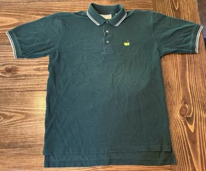 Polo vintage Augusta National Golf Shop Masters Slazenger uomo M, verde - Foto 1 di 5
