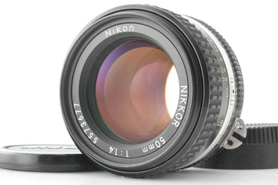 [Near Mint] Nikon Ai-S Nikkor 50mm F/1.4 MF Prime Ais Standard Lens from JAPAN - Image 1 of 4