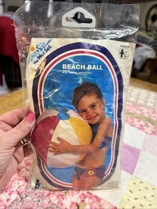VTG 2002 Intex 20" 51cm Beach Ball The Wet Set Factory Sealed - Picture 1 of 2