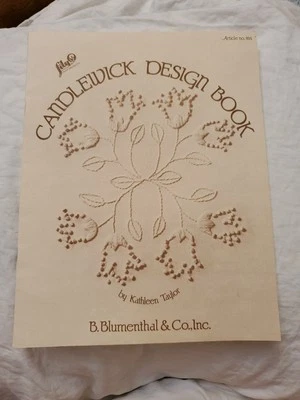 Candlewick Design Book Floral Pattern Free Shipping Kathleen Taylor  - Image 1 of 2