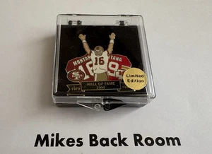 Vintage #16 JOE MONTANA NFL HALL OF FAME 2000 INDUCTION PIN Limited Ed #1372 - Picture 1 of 5