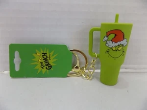 Der Grinch Becher Schlüsselanhänger 2,5" How The Grinch Stole Weihnachten NEU mit Etikett - Bild 1 von 2