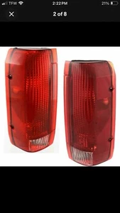 TAIL LIGHT SET 1990 -1996 Full Size Ford Bronco Fits Ford F-150 F-250 F-350 - Picture 1 of 3