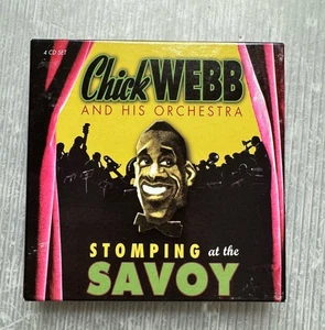 CHICK WEBB and HIS ORCHESTRA Stomping at the Savoy 4 CD BOX SET - Imagen 1 de 21