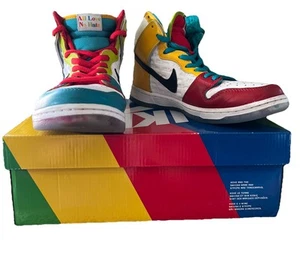 Nike froSkate x Dunk SB High All Love No Hate Basket Uomo 10 Top - Foto 1 di 17