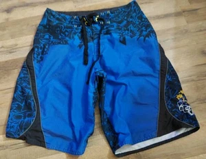 Bañador Venom 95 para hombre 42 azul bordado skate surf pantalones cortos - Imagen 1 de 9