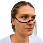 10er-Set Mini-Gesichtsvisiere in Brillenform, transparent horst