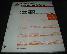 Werkstatthandbuch Karosserie Mitsubishi Lancer + Station Wagon ab Baujahr 1993!
