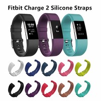 Replacement Silicone Rubber Band Strap Wristband Bracelet For Fitbit CHARGE2 Hot