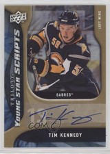 2009-10 Upper Deck Trilogy Young Star Scripts Tim Kennedy #YS-TK Auto