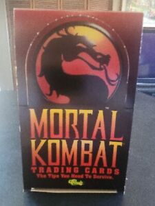 Mortal Kombat 1 1994 Trading Cards Series 1 Complete Set #1-100 w/ Box