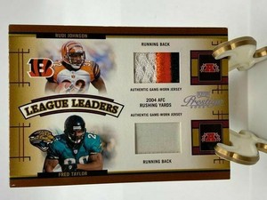 2005 Playoff League Leaders /25 Rudi Johnson Fred Taylor Kevin Jones McAllister