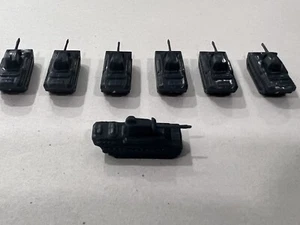 Axis & Allies D-day Board Game By Larry Harris 7 Blue Tank Piece Boardgame Parts - Picture 1 of 4