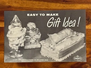 Charming Boudoir Accessories Wright’s Wm E Wright & Sons Gift Idea Instructions - Picture 1 of 4