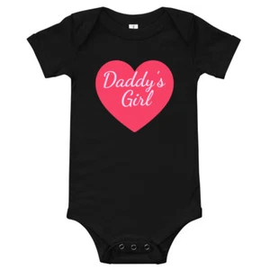 Daddy's Girl, Baby short sleeve one piece, Father's dad gift - Picture 1 of 8