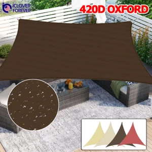 Impermeable Parasol Vela Refugio Exterior Patio Toldo Jardín Piscina Toldo Cubierta - Imagen 1 de 14