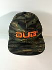 H3 Headwear DUB SnapBack Hat Green Camouflage/Safety Orange One Size Hunting Cap