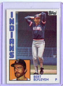 1984 Topps Bert Blyleven Cleveland Indians #789 🚀😳💥 Mint - Picture 1 of 2