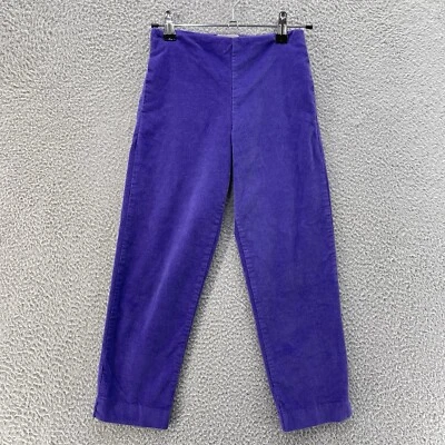 CPC Childrenswear Velvet Pants Girl 7 Purple Pull On Cozy Comfort Elastic Waist - Image 1 of 4