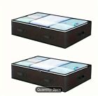 Spacious Underbed Storage Solution - Dustproof, Durable Clothes Organizer - Fold