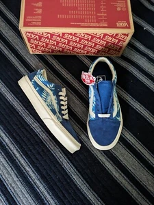 Vans Old Skool Solar Blumenmuster Damen 5 blau und weiß VNOA4U3BWV8 (2020) neu ohne Karton - Bild 1 von 8
