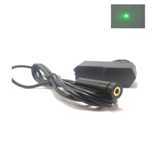 Industrie 520nm 30mw Punkt Grünlicht Laserdiode Modul 3-5V mit 5V Adapter - Bild 1 von 5