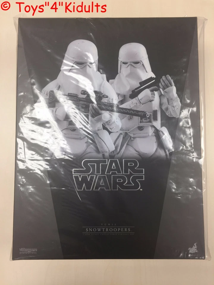 Hot Toys VGM 25 Star Wars Battlefront Snowtroopers Set 1/6 Figura de Acción NUEVO Foto 1 de 1
