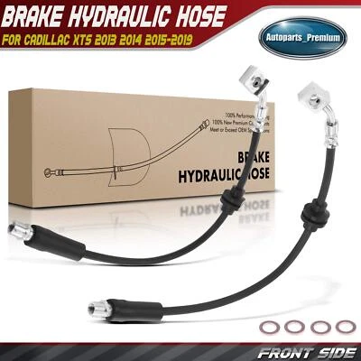 2x Manguera hidráulica de freno delantera izquierda y derecha para Cadillac XTS 2013 2014 2015-2019 Foto 1 de 4