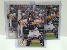 2020 Topps Series 1 (3) Rookie Card RC Jake Rogers Detroit Tigers! box 1