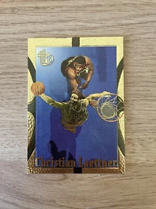 1995 TOPPS EMBOSSED GOLD BASKETBALL CHRISTIAN LAETTNER TIMBERWOLVES #55 USA NBA - Picture 1 of 2