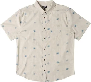 BILLABONG Men's SUNDAYS MINI S/S Button Shirt - CRM - Medium - NWT - LAST ONE - Picture 1 of 1
