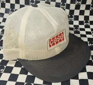 Vintage CASE International Harvester All Mesh Baseball Trucker Hat Cap Snapback - Picture 1 of 2